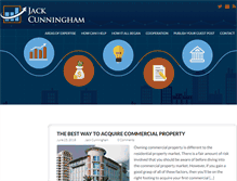 Tablet Screenshot of jack-cunningham.co.uk